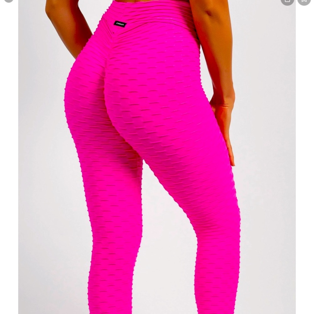 Honeycomb leggings Anti cellulite workout pants